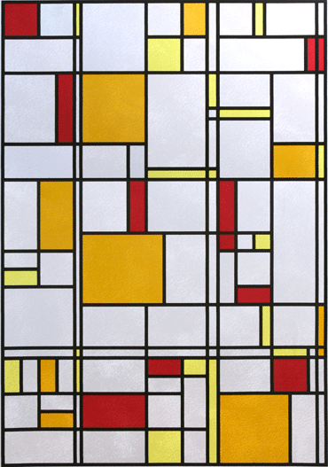 Stained glass effects for windows and doors. Peels of London